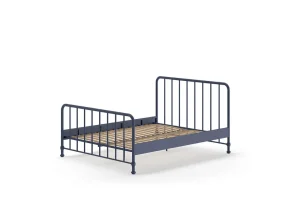Vipack - Eenpersoonsbed Bronxx - BRBE1607 - Blauw - 166,5x110x208cm | Belga Meubelen Discount