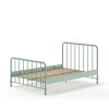 Vipack - Eenpersoonsbed Bronxx - BRBE1493 - Olijfgroen - 146,5x110x208cm | Belga Meubelen Clearance