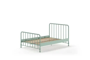 Vipack - Eenpersoonsbed Bronxx - BRBE1493 - Olijfgroen - 146,5x110x208cm | Belga Meubelen Clearance
