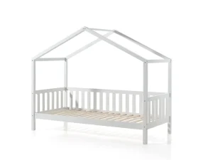 Vipack - Eenpersoonsbed Dallas - DAHK9014 - Wit - 97x170x210,5cm | Belga Meubelen Hot