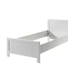 Vipack - Eenpersoonsbed Erik - ERBE9014 - Wit - 96x77x208cm | Belga Meubelen Hot