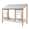 Vipack - Eenpersoonsbed Housebed - HB900514 - Wit - 174x107,5x214,5cm | Belga Meubelen Best