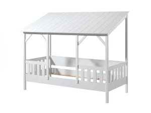 Vipack - Eenpersoonsbed Housebed - HB900314 - Wit - 106x174x214,2cm | Belga Meubelen Outlet