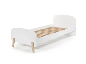 Vipack - Eenpersoonsbed Kiddy - KIBE9014 - Wit - 95x72,5x205,5cm | Belga Meubelen New