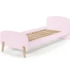 Vipack - Eenpersoonsbed Kiddy - KIBE9013 - Roze - 95x72,5x205,5cm | Belga Meubelen Best