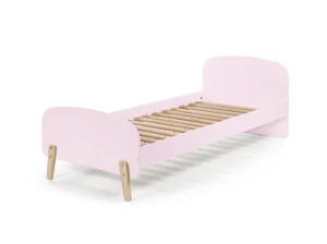 Vipack - Eenpersoonsbed Kiddy - KIBE9013 - Roze - 95x72,5x205,5cm | Belga Meubelen Best