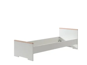 Vipack - Eenpersoonsbed London - LDBE9014 - Wit - 97,5x76,1x200cm | Belga Meubelen Clearance