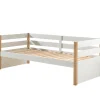 Vipack - Eenpersoonsbed Margrit - MGKB9024 - Natuur/Wit - 98,2x76,6x200cm | Belga Meubelen Sale