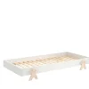 Vipack - Eenpersoonsbed Modulo - MDBE9214 - Wit - 93,8x27,5x200cm | Belga Meubelen Clearance