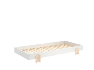 Vipack - Eenpersoonsbed Modulo - MDBE9114 - Wit - 93,8x27,5x200cm | Belga Meubelen Outlet
