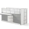 Vipack - Halfhoogslaper Bonny - BONHS9509 - Grijs - 96x116x207cm | Belga Meubelen Clearance