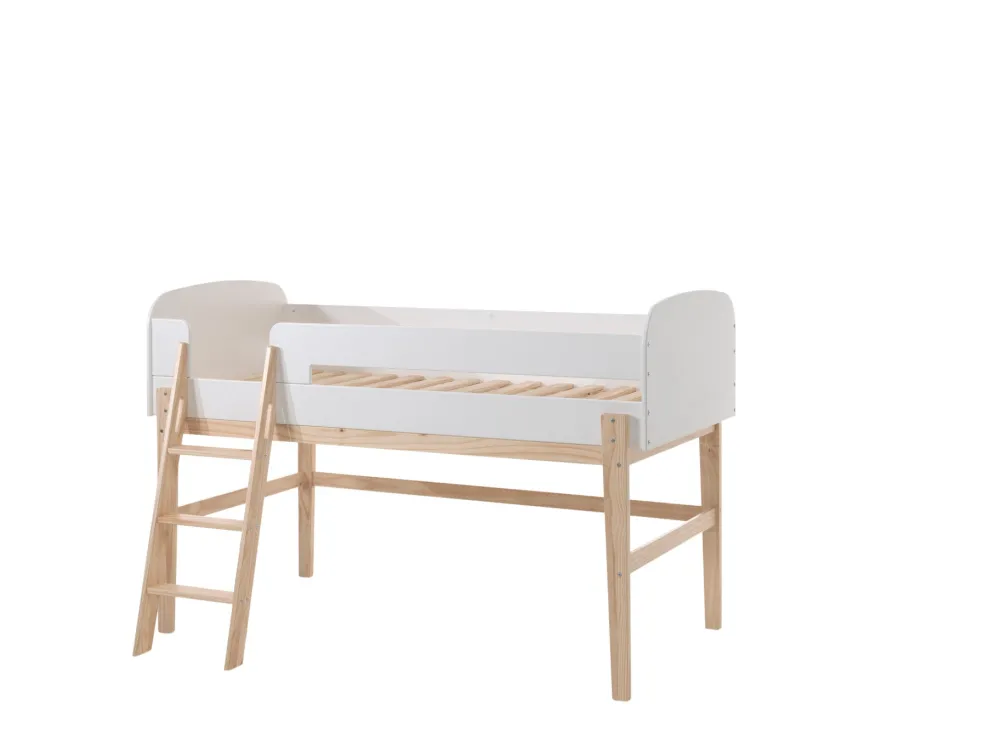 vipack__halfhoogslaper_ki_0.webp Vipack - Halfhoogslaper Kiddy - KIHS9014 - Wit - 129,4x120x200cm | Belga Meubelen Hot