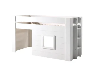 Vipack - Halfhoogslaper Noah - NOHS9014 - Wit - 96x120,1x200cm | Belga Meubelen Discount