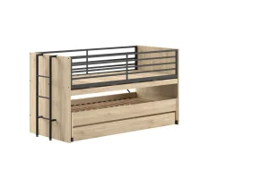 Vipack - Halfhoogslaper Sam - SAHS8612 - Eik - 98x117x200cm | Belga Meubelen Discount