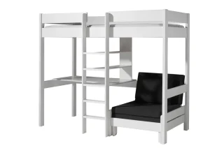 Vipack - Hoogslaper Pino - PIOLZB14 - Wit - 105,2x174,4x200cm | Belga Meubelen Discount