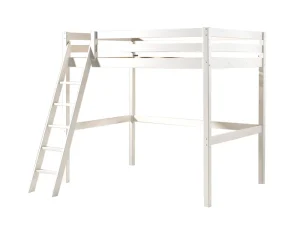 Vipack - Hoogslaper Pino - PIMZ1414 - Wit - 214,7x190x200cm | Belga Meubelen Best
