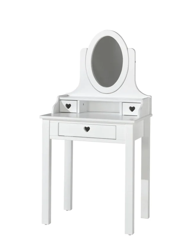 Vipack - Kaptafel Amori - AMDT7014 - Wit - 40x136x70cm | Belga Meubelen Fashion