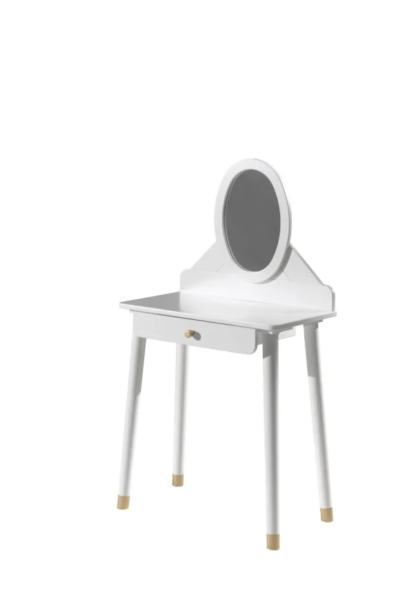 Vipack - Kaptafel Billy - BIDT7014 - Wit - 40x128,7x70cm | Belga Meubelen Online