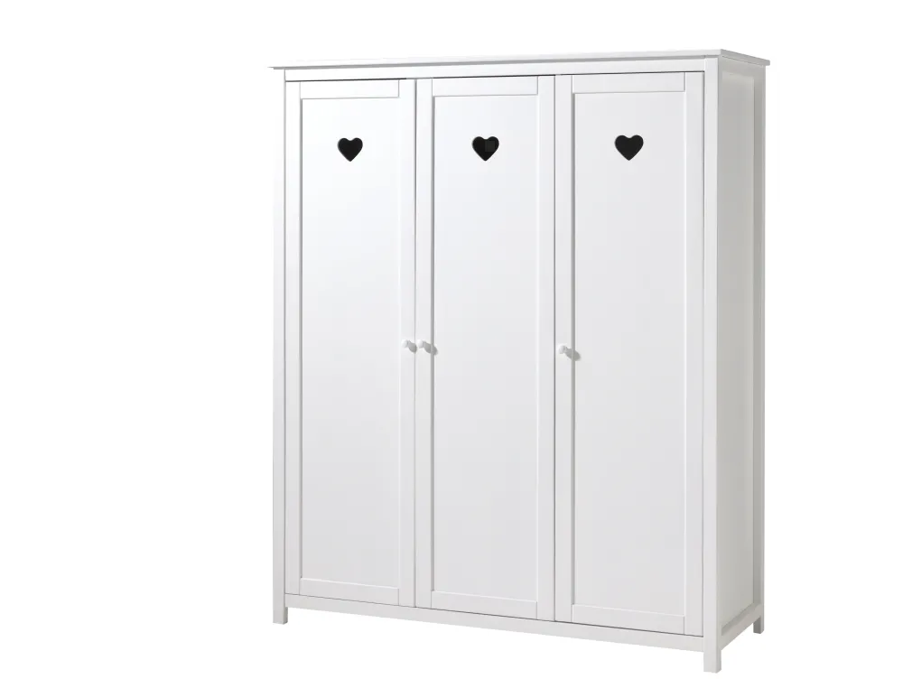 vipack__kleerkast_amori___0.webp Vipack - Kleerkast Amori - AMKL1314 - Wit - 57x190,5x159cm | Belga Meubelen Clearance