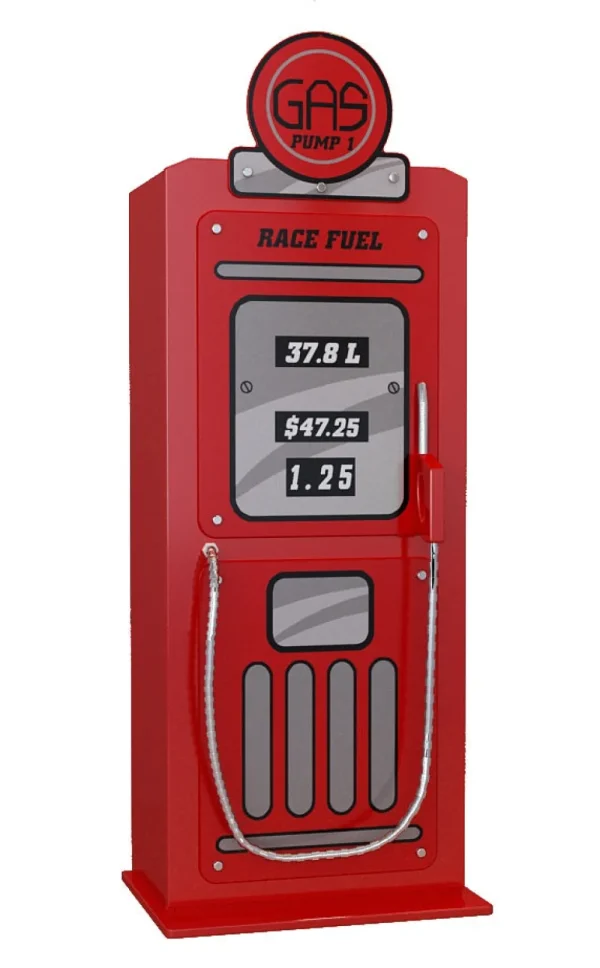 Vipack - Kleerkast Auto - SCGTCR - Rood - 40x141xcm | Belga Meubelen Hot
