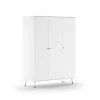 Vipack - Kleerkast Billy - BIKL1314 - Wit - 59x200,3x150cm | Belga Meubelen Outlet