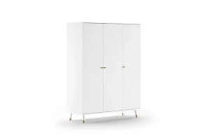 Vipack - Kleerkast Billy - BIKL1314 - Wit - 59x200,3x150cm | Belga Meubelen Outlet