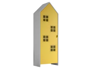 Vipack - Kleerkast Casami - CSBR1421 - Geel - 37x171,5x57,6cm | Belga Meubelen Discount