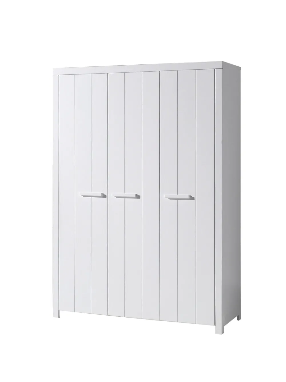 vipack__kleerkast_erik__e_0.webp Vipack - Kleerkast Erik - ERKL1314 - Wit - 57,5x205,5x144cm | Belga Meubelen Sale