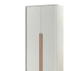 Vipack - Kleerkast London - LDKL1214 - Wit - 56x195,2xcm | Belga Meubelen Clearance
