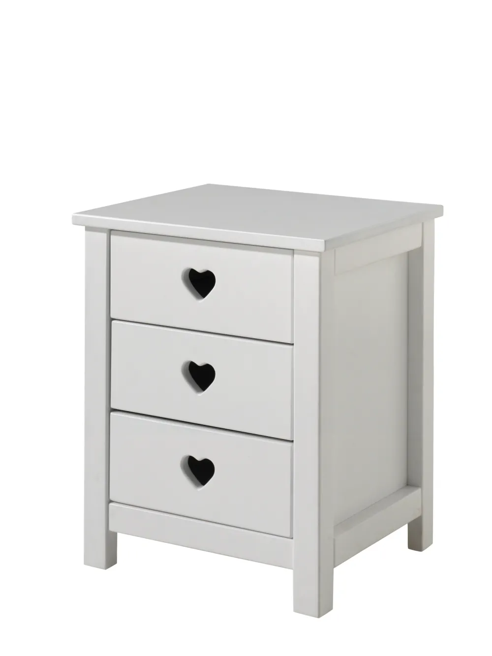 vipack__nachtkastje_amori_0.webp Vipack - Nachtkastje Amori - AMNA1314 - Wit - 40x55x45cm | Belga Meubelen Online