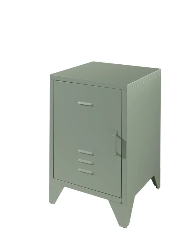 Vipack - Nachtkastje Bronxx - BRNA1193 - Olijfgroen - 40x60,5x40cm | Belga Meubelen Hot