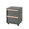Vipack - Rolcontainer London - LDRK1280 - Grijs - 40x59,7xcm | Belga Meubelen Online