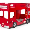 Vipack - Stapelbed Auto - SCFTBB19 - Rood - 104x130xcm | Belga Meubelen Sale
