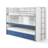 Vipack - Stapelbed Bonny - BONHS8007 - Blauw - 101,5x161x221,5cm | Belga Meubelen Fashion