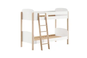 Vipack - Stapelbed Kiddy - KISB9114 - Wit - 125,4x175xcm | Belga Meubelen Hot