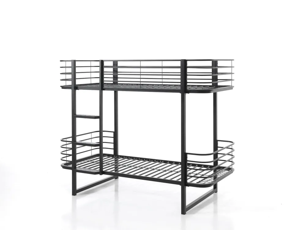 vipack__stapelbed_oscar___0.webp Vipack - Stapelbed Oscar - OSSB9018 - Zwart - 104x166xcm | Belga Meubelen Discount