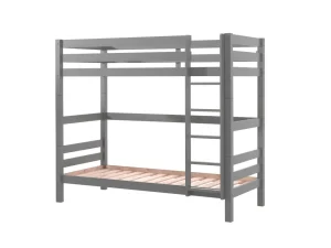 Vipack - Stapelbed Pino - PISBOL17 - Grijs - 105,4x182xcm | Belga Meubelen Online