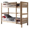Vipack - Stapelbed Pino - PISBOL10 - Natuur - 105,4x182xcm | Belga Meubelen Best