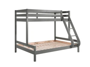 Vipack - Stapelbed Pino - PISBMA17 - Grijs - 157,5x166,8xcm | Belga Meubelen Best