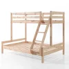 Vipack - Stapelbed Pino - PISBMA10 - Natuur - 157,5x166,8xcm | Belga Meubelen Outlet