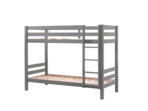 Vipack - Stapelbed Pino - PISB1617 - Grijs - 105,4x161xcm | Belga Meubelen Fashion