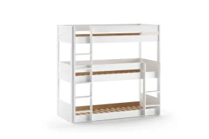 Vipack - Stapelbed Scott - STTP9014 - Wit - 105,4x199,8xcm | Belga Meubelen Clearance