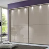 Wiemann - Kleerkast Orion - Taupe - 250x217x67cm | Belga Meubelen Discount