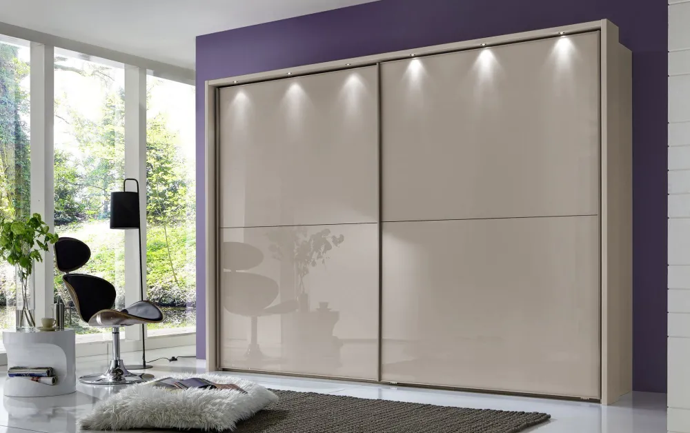 wiemann__kleerkast_orion__0.webp Wiemann - Kleerkast Orion - Taupe - 250x217x67cm | Belga Meubelen Discount