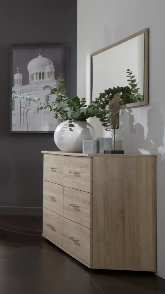 Wimex - Commode Anna met 6 lades - Verschillende kleuren - 130x86x42cm | Belga Meubelen Outlet