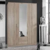 Wimex - Kleerkast Wenen - 3 draaideuren - Drie kleuren - 135x199x58cm | Belga Meubelen New