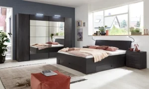 Wimex - Schuifdeurkast Kopenhagen - Grafiet decor - 272x65x208cm | Belga Meubelen Outlet